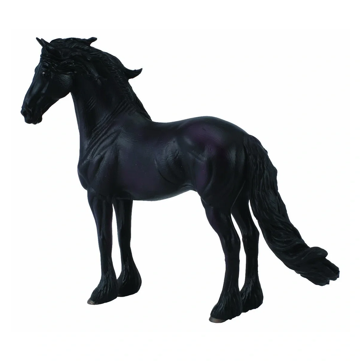 Cai - Figurina Armasar Friesian Collecta