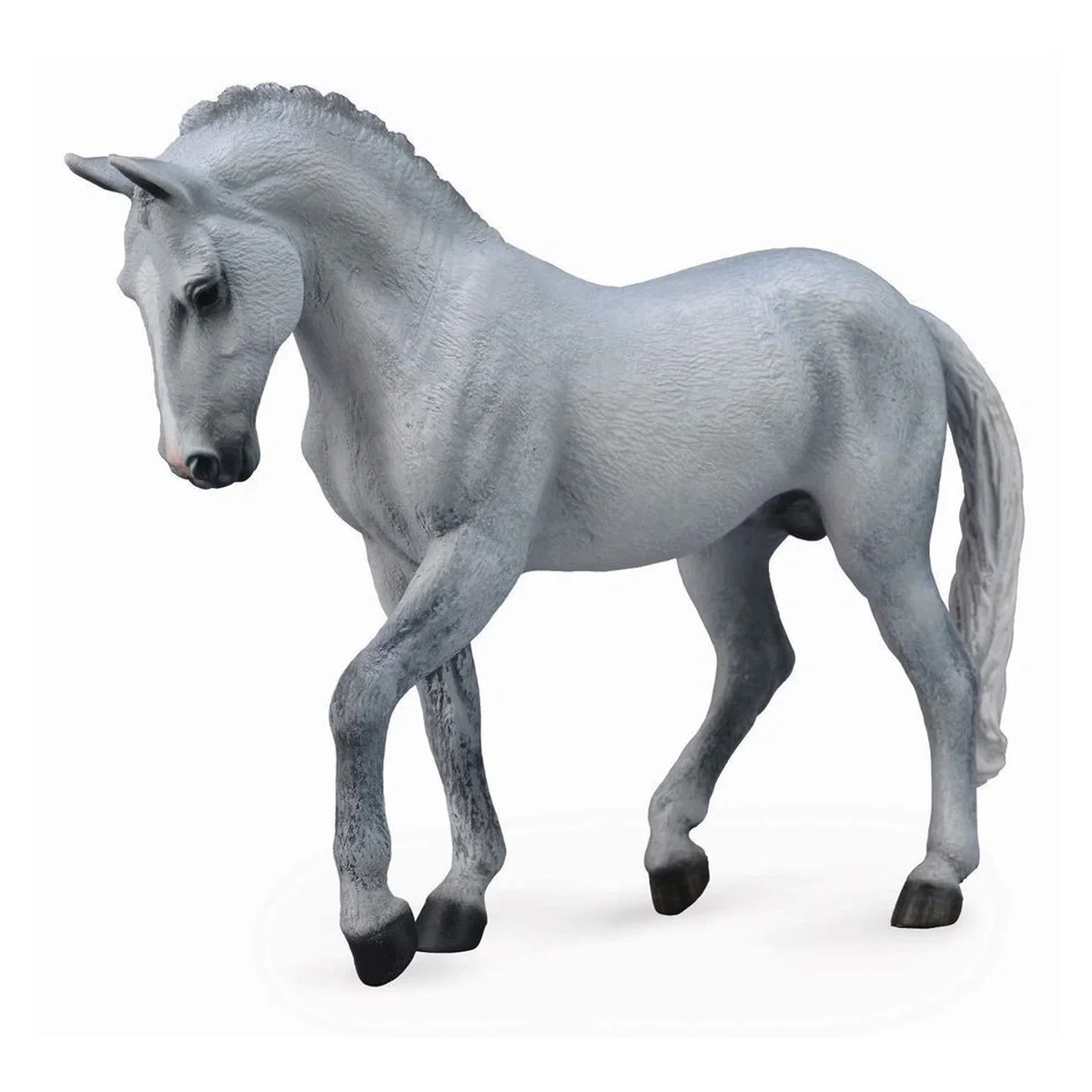 Cai - Figurina Armasar Trakehner Gri Collecta