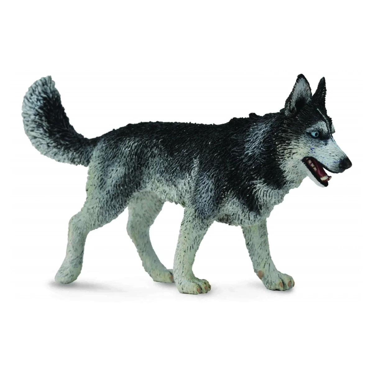 Viata la ferma - Figurina Caine Husky Siberian L Collecta