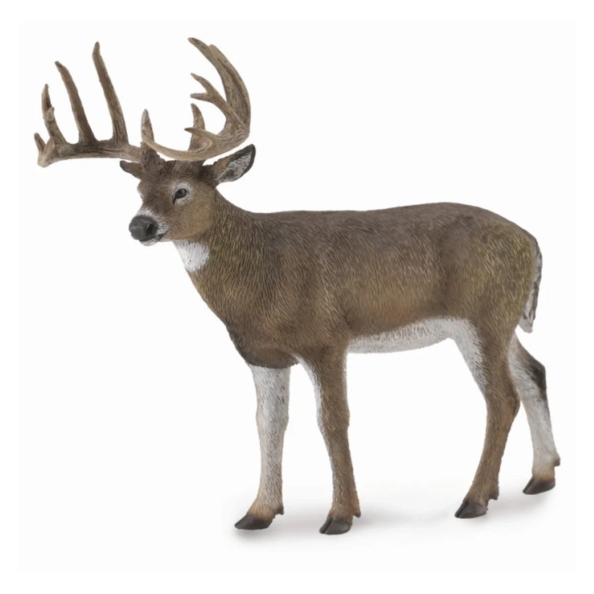 Animale salbatice - Figurina cerb cu coada alba L Collecta
