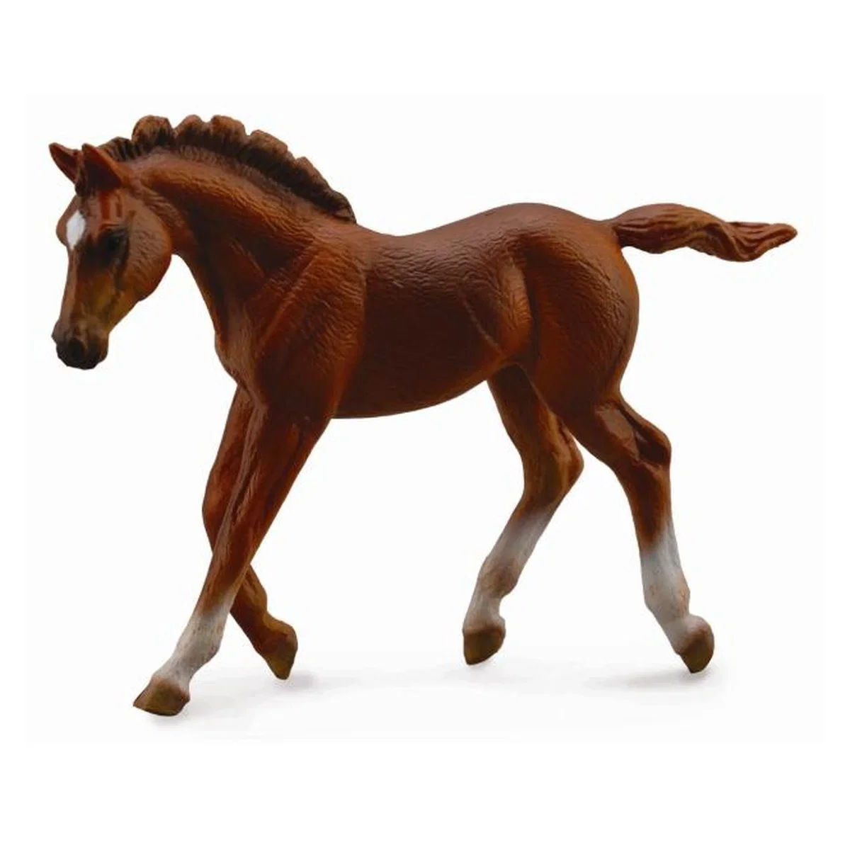 Cai - Figurina Manz Thoroughbred Chestnut M Collecta