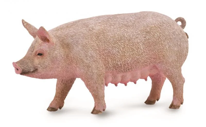 Viata la ferma - Figurina Scoafa M Collecta