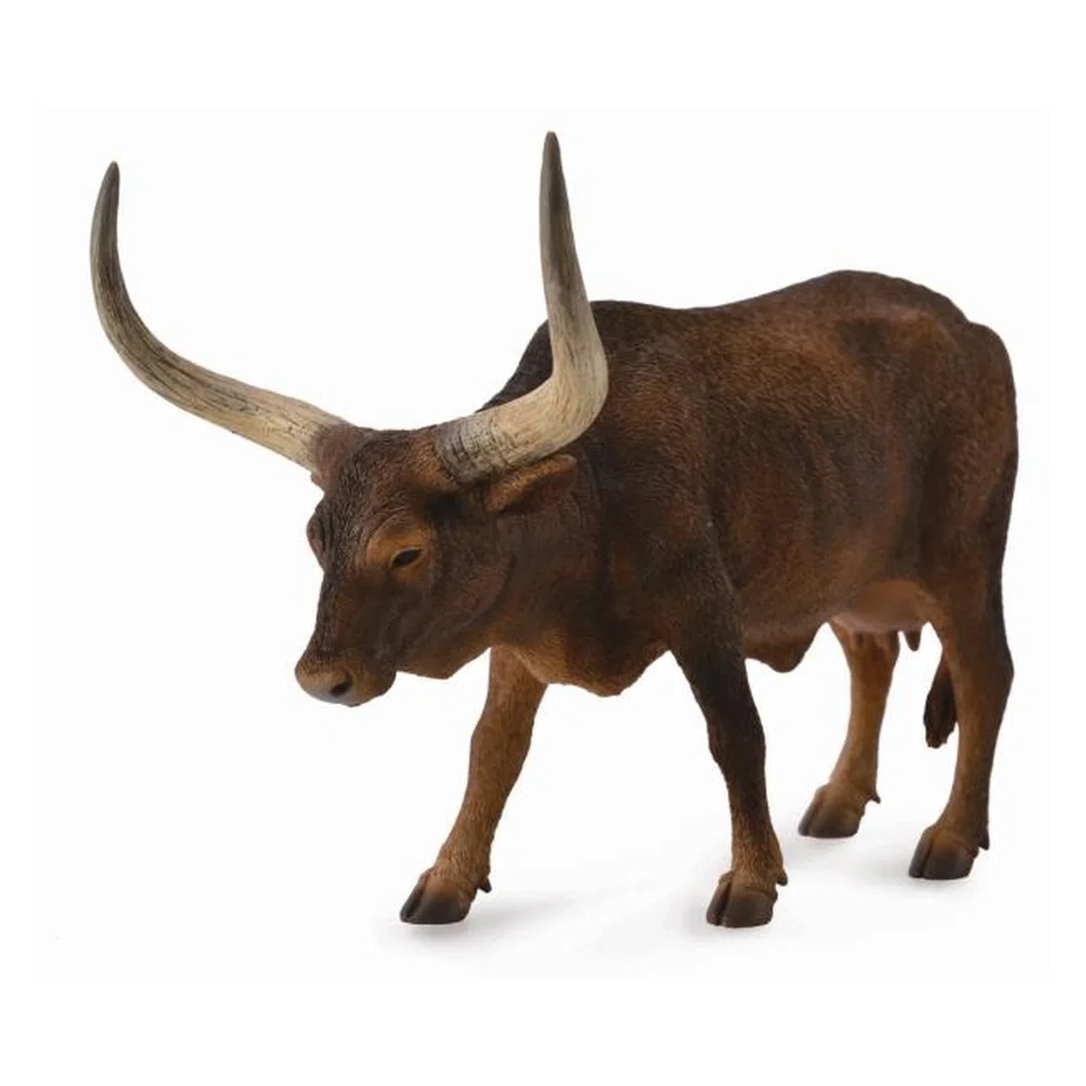 Viata la ferma - Figurina Vaca Ankole-Watusi L Collecta