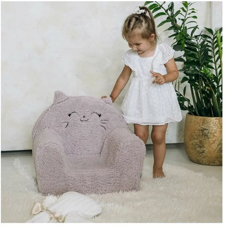Fotoliu din burete, Bubaba, Cozy Kitty, , 9 luni-5 ani, Pink [1]