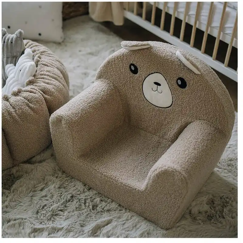 Fotoliu din burete, Bubaba, Cozy Teddy, , 9 luni-5 ani, Brown [1]