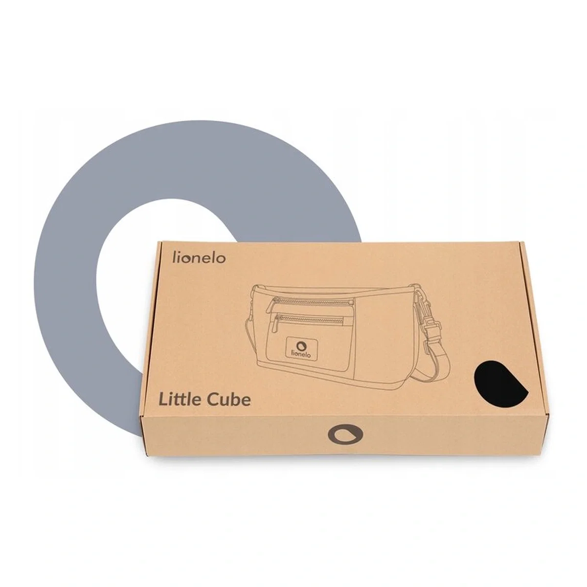 Geanta impermeabila, Lionelo, Little Cube, Pentru mamici si carucior, Impermeabila, Verde [10]