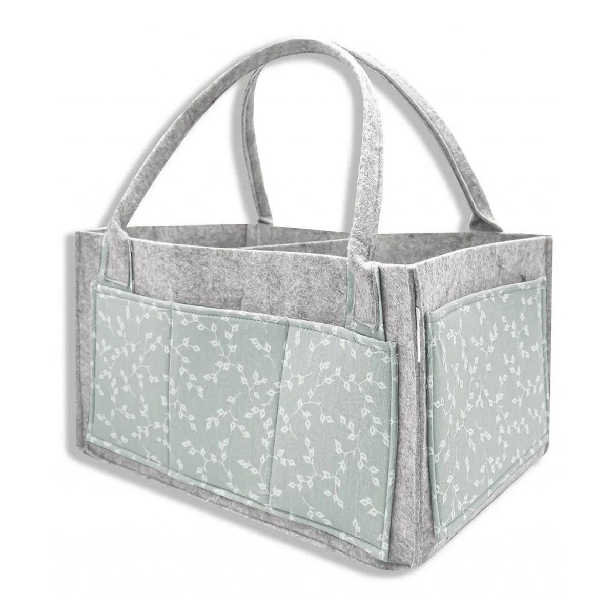 Organizatoare patut - Geanta organizator scutece si accesorii copii/bebelusi BabyJem (Culoare: Verde)