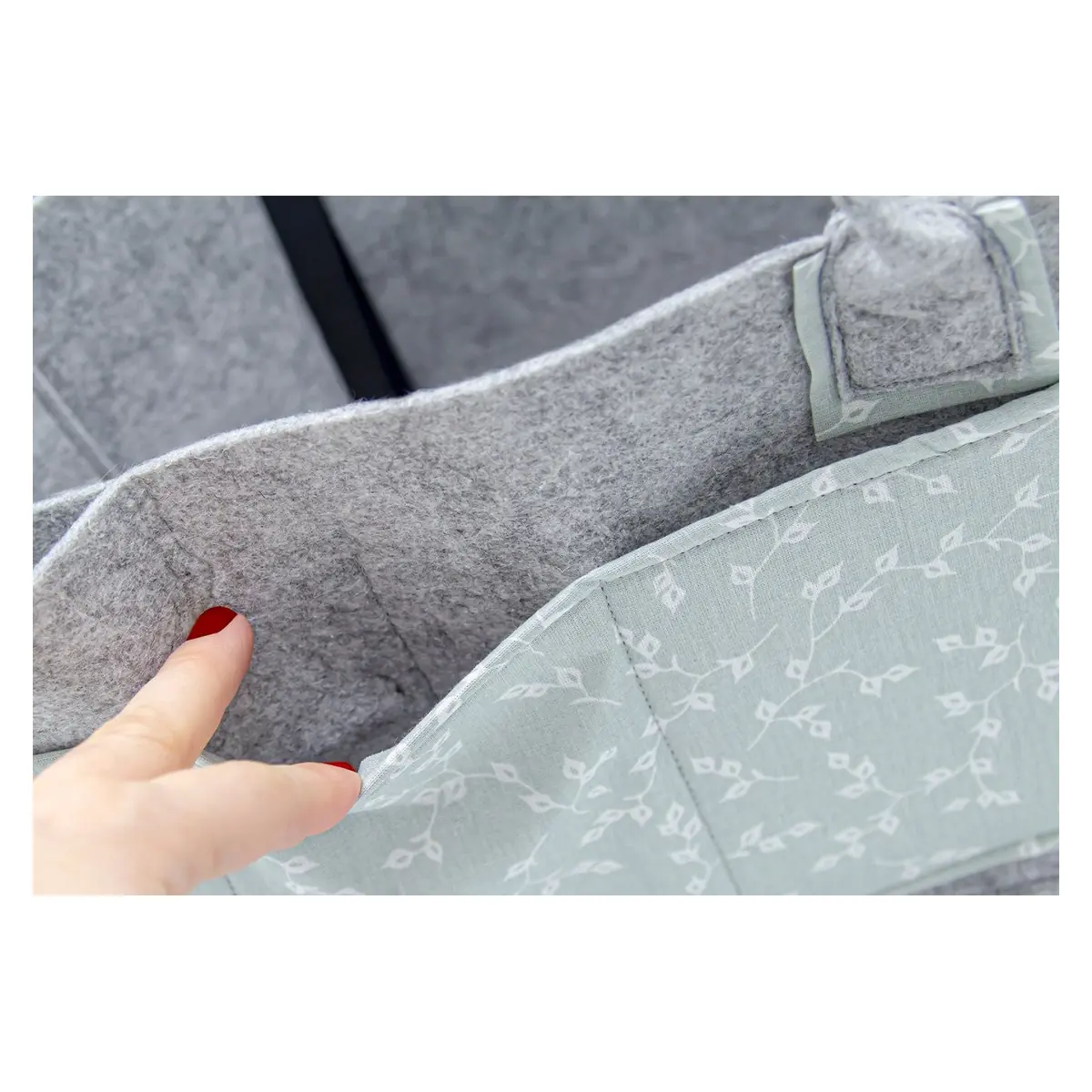Geanta organizator scutece si accesorii copii/bebelusi BabyJem (Culoare: Verde) [3]