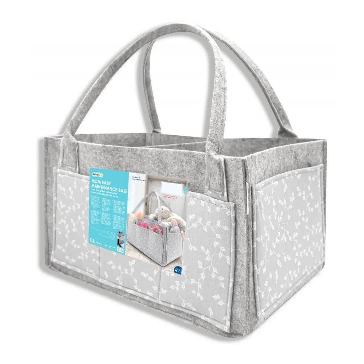 Geanta organizator scutece si accesorii copii/bebelusi BabyJem (Culoare: Verde) [2]