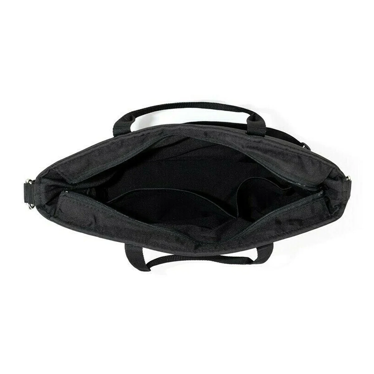 Geanta pentru mamici, Petite&Mars, Impermeabila, Cu 4 compartimente, 45 x 30 x 12 cm, Negru [3]