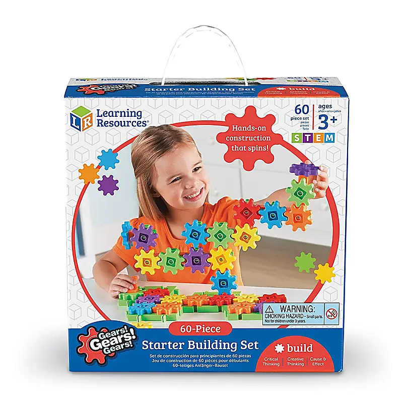 Gears! Gears! Primul meu set de construit Learning Resources 7 ani [2]
