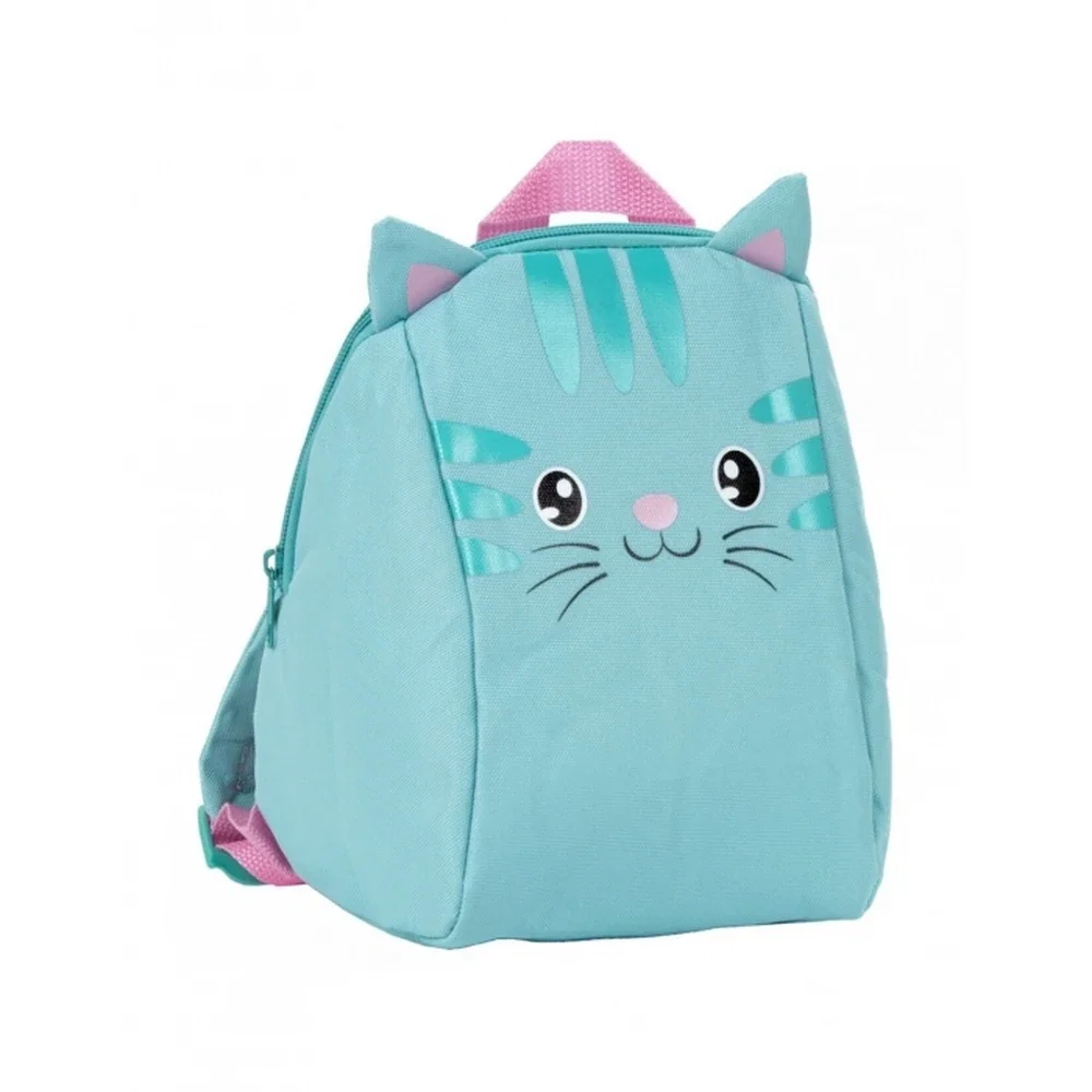 Ghiozdane - Ghiozdan Pentru Prescolari 25 X 21 X 11 Cm Kidwell Turquoise Kitty