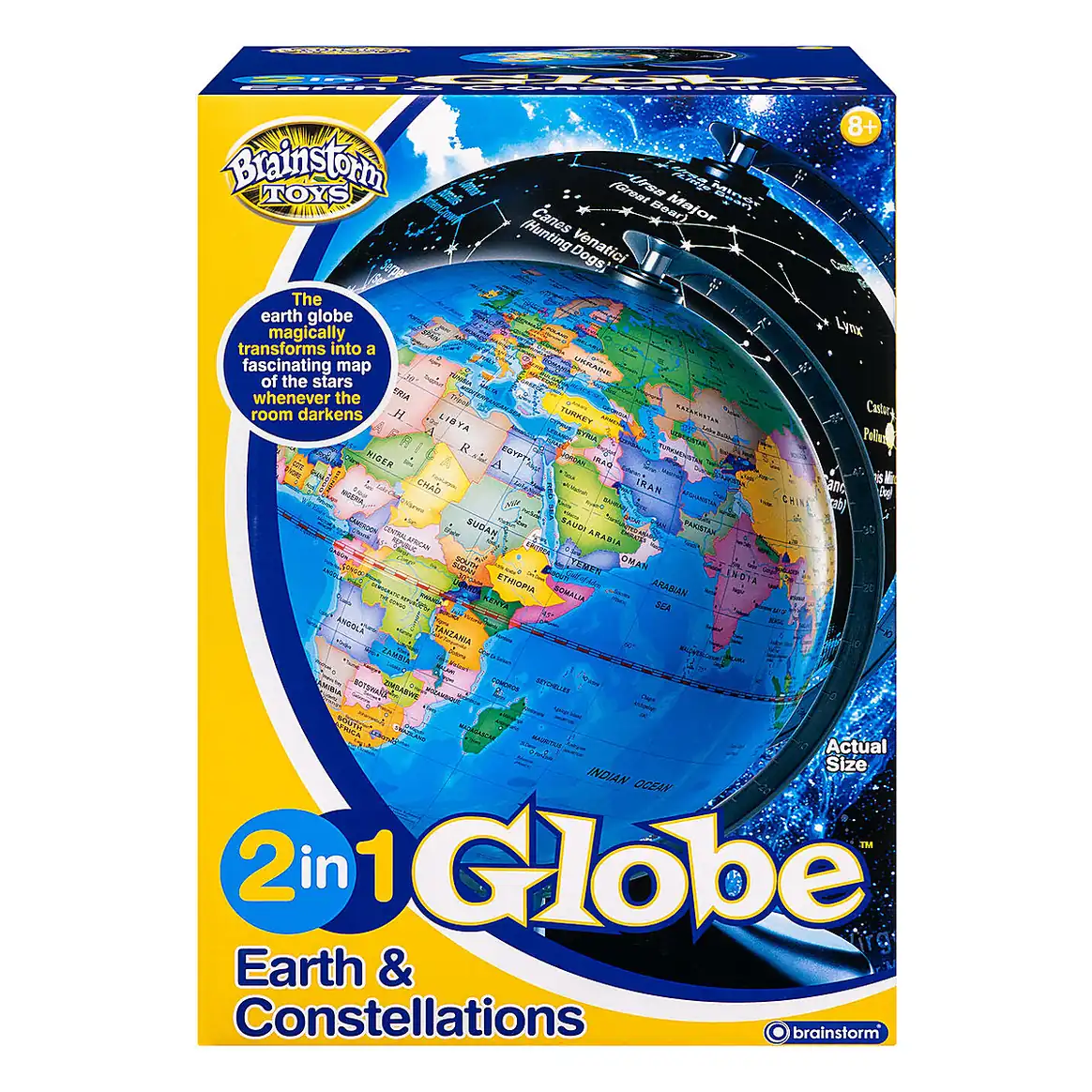 Glob 2 in 1 - Pamantul si constelatiile Brainstorm 8 ani+ [1]
