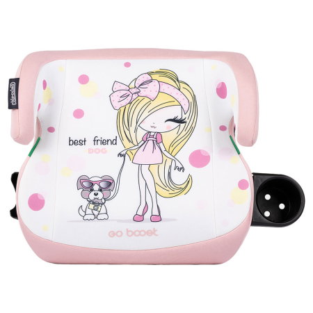 Inaltatoare auto - Inaltator auto Chipolino Go Boost I-Size 125-150 cm fashion girl