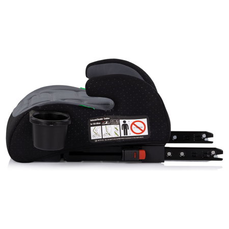 Inaltator auto Chipolino Go Boost Iso I-Size 125-150 cm cu sistem Isofix charcoal [2]