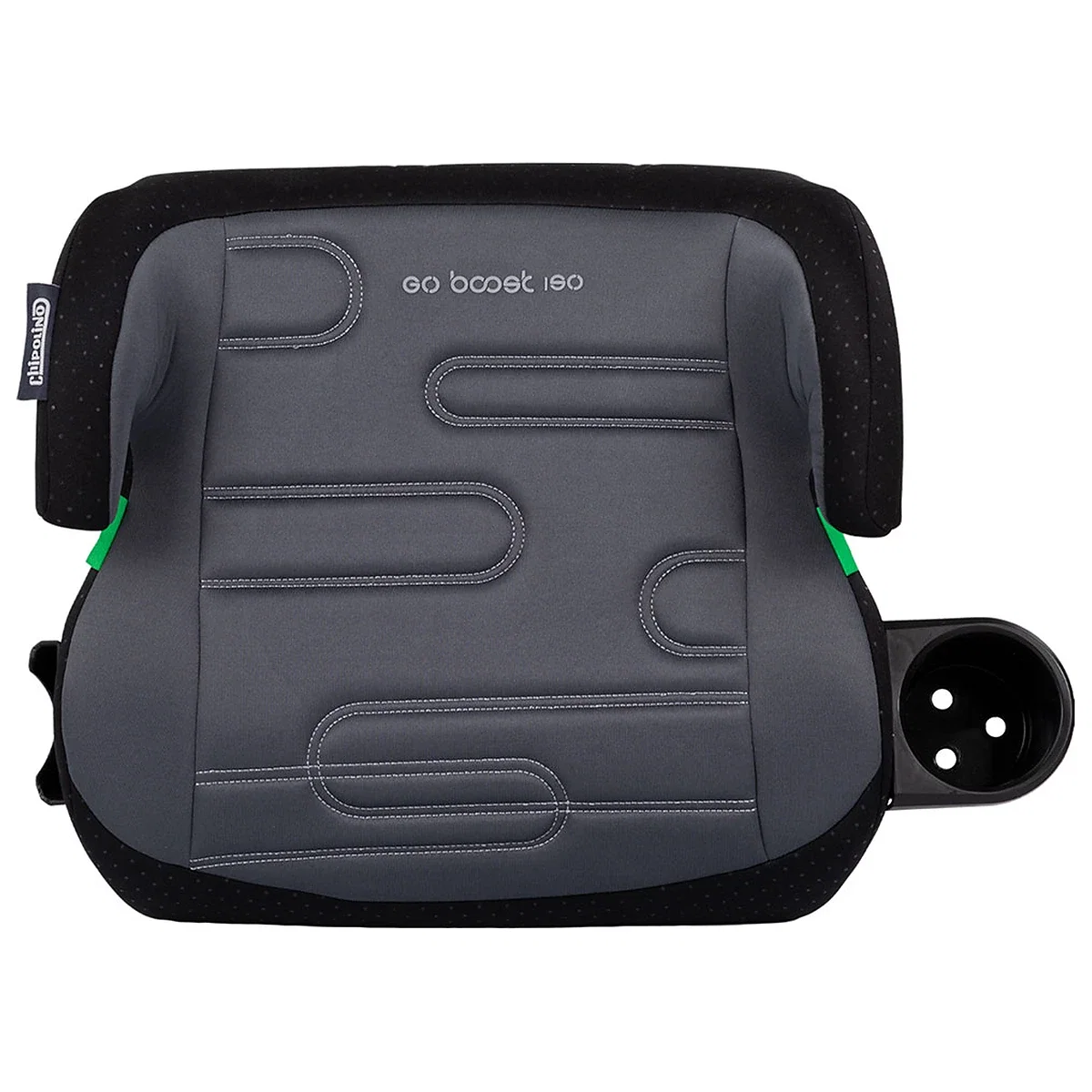 Scaune auto - Inaltator auto Chipolino Go Boost Iso I-Size 125-150 cm cu sistem Isofix charcoal