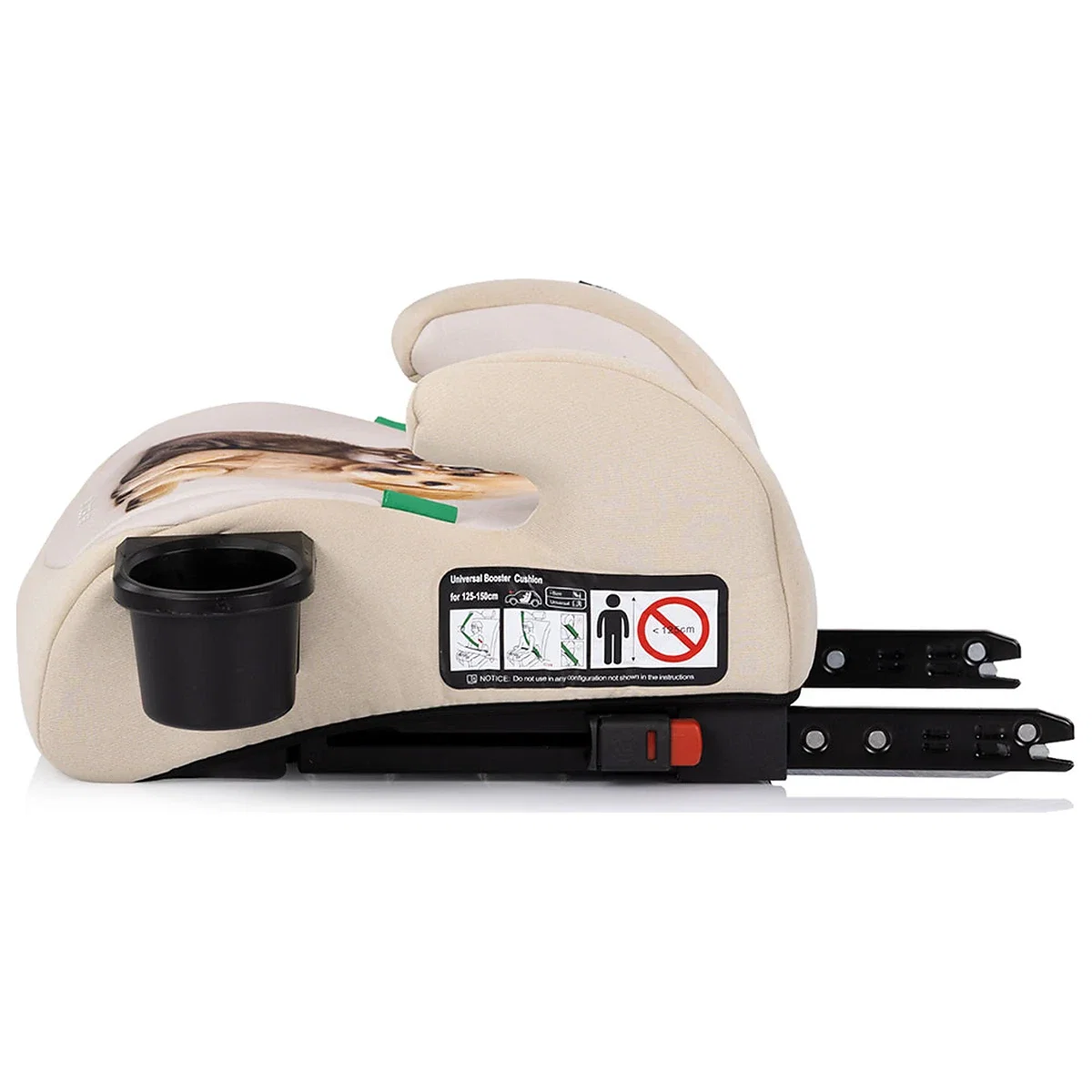 Inaltator auto Chipolino Go Boost Iso I-Size 125-150 cm cu sistem Isofix kitten & puppy [2]