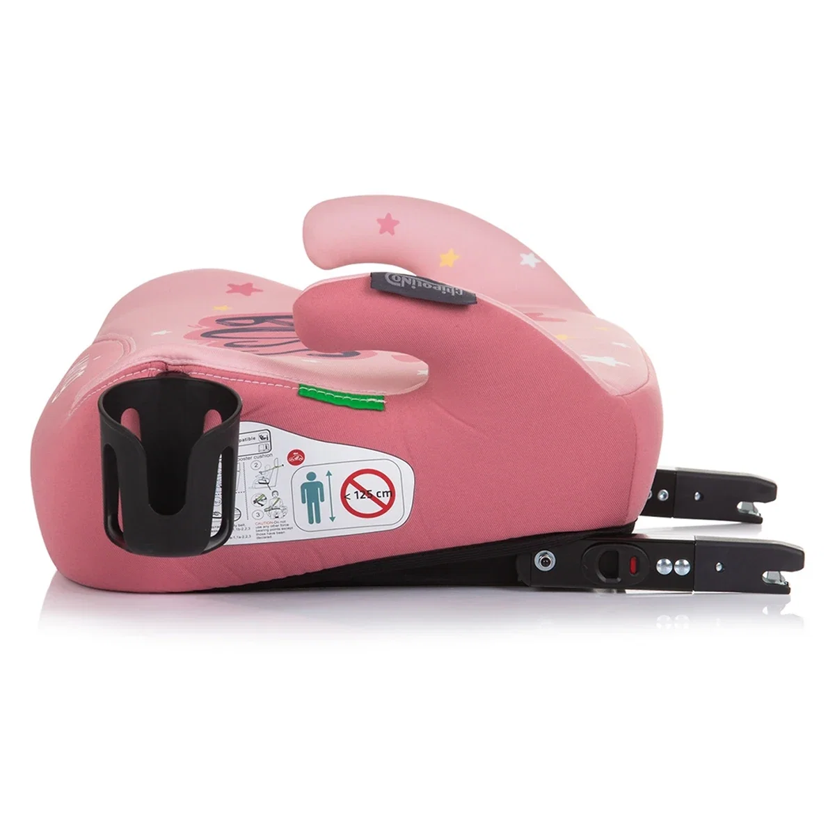 Inaltator auto Chipolino Wing I-Size 125-150 cm roz mini boss cu sistem Isofix [2]