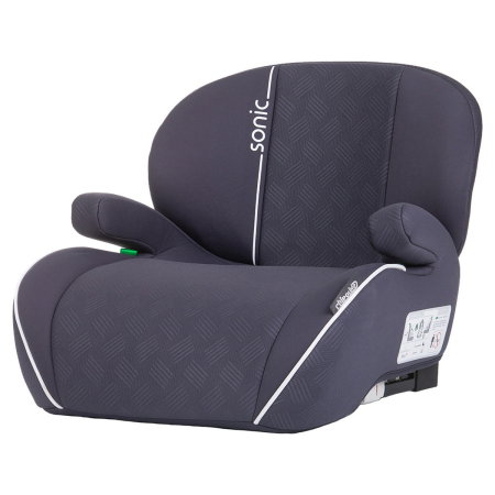 Inaltatoare auto - Inaltator auto copii Chipolino Sonic I-Size 125-150 cm cu Isofix - model Anthracite