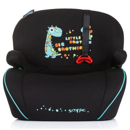 Inaltator auto copii Chipolino Sonic I-Size 125-150 cm cu Isofix - model Dino, Negru [1]
