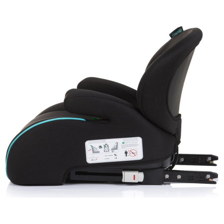 Inaltator auto copii Chipolino Sonic I-Size 125-150 cm cu Isofix - model Dino, Negru [2]