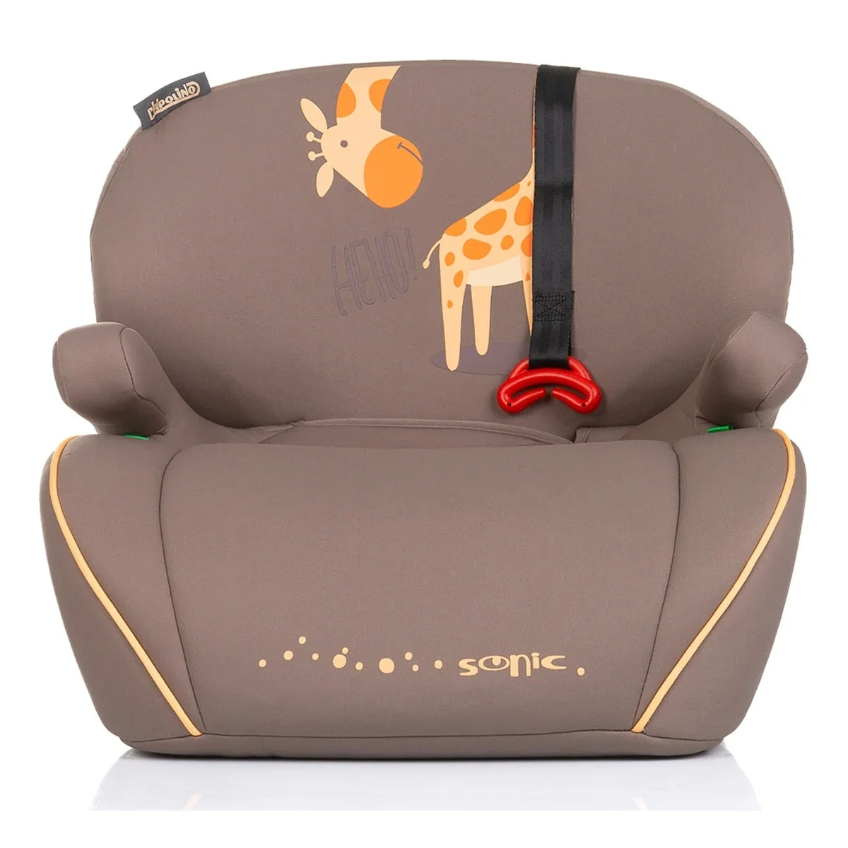 Inaltator auto copii Chipolino Sonic I-Size 125-150 cm cu Isofix - model Giraffe [1]
