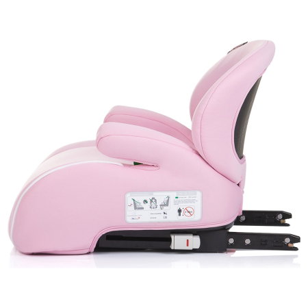 Inaltator auto copii Chipolino Sonic I-Size 125-150 cm cu Isofix - model Kitten, Roz [2]