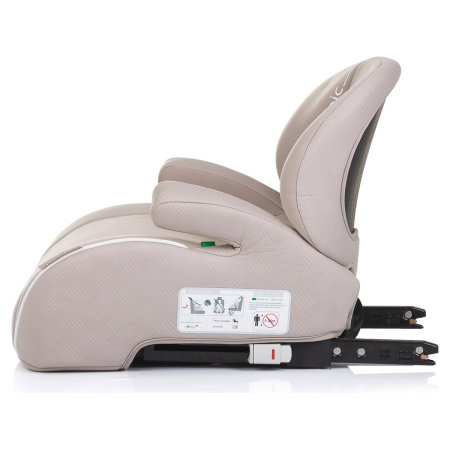 Inaltator auto copii Chipolino Sonic I-Size 125-150 cm cu Isofix - model Tiramisu [2]