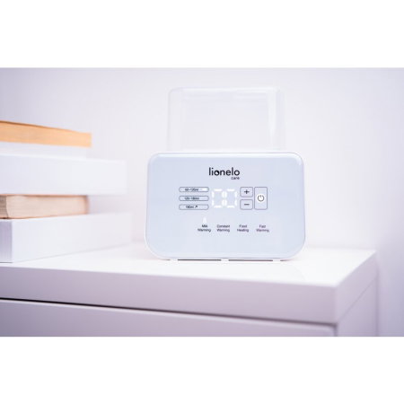 Incalzitor biberoane, Lionelo, ThermUp Double, 2 biberoane, 3 - 5 min, Sterilizare, Dezghetare, Alb 2 ani [10]
