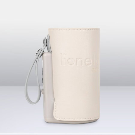 Incalzitor biberoane, Lionelo, ThermUp Go Plus, Portabil, Temperatura constanta pana la 24 h, Incarcare USB, Bej [19]