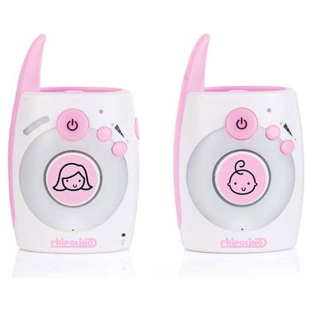 Monitorizarea bebelusului - Interfon digital Chipolino Astro pink mist