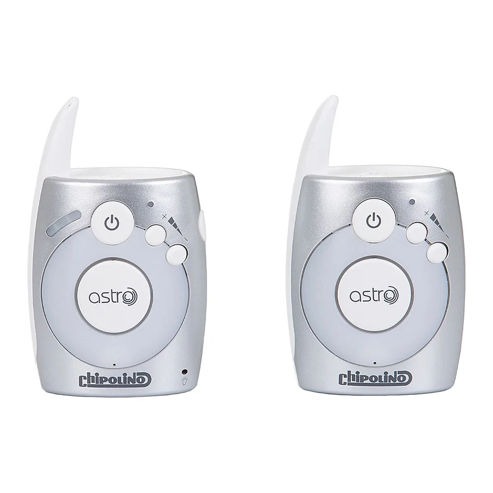 Siguranta bebelusului - Interfon digital Chipolino Astro silver