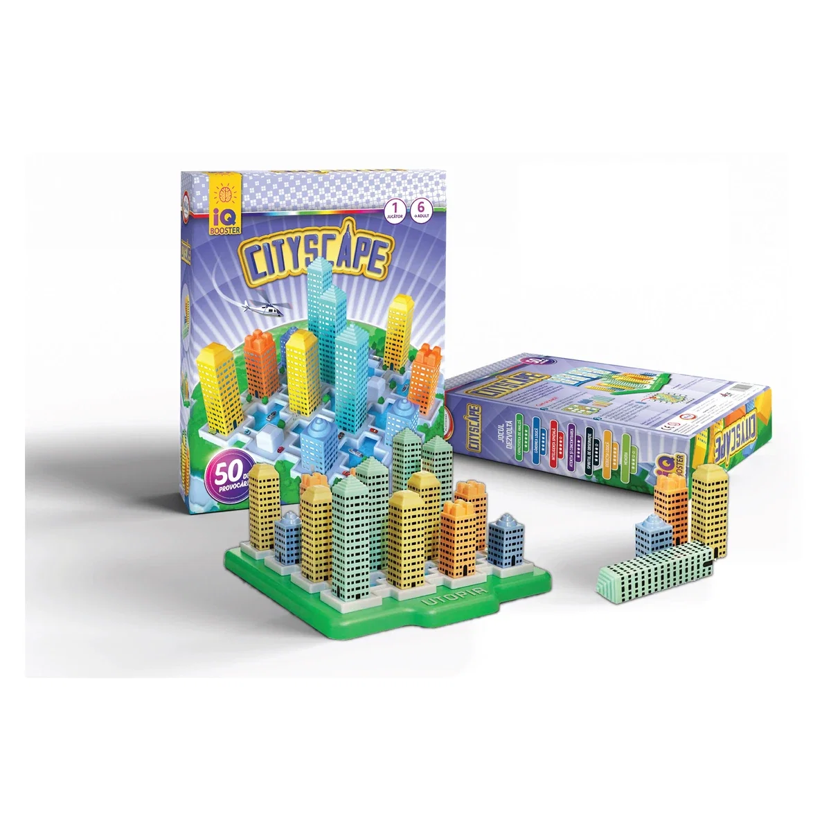 Iq Games - IQ Booster - Cityscape Editie in romana 3 ani