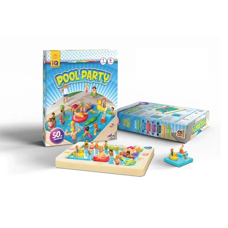 Iq Games - IQ Booster - Pool Party Editie in romana