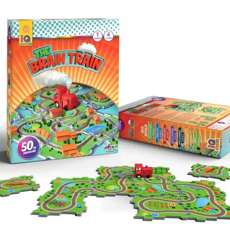 Iq Games - IQ Booster - The Brain Train Editie in romana