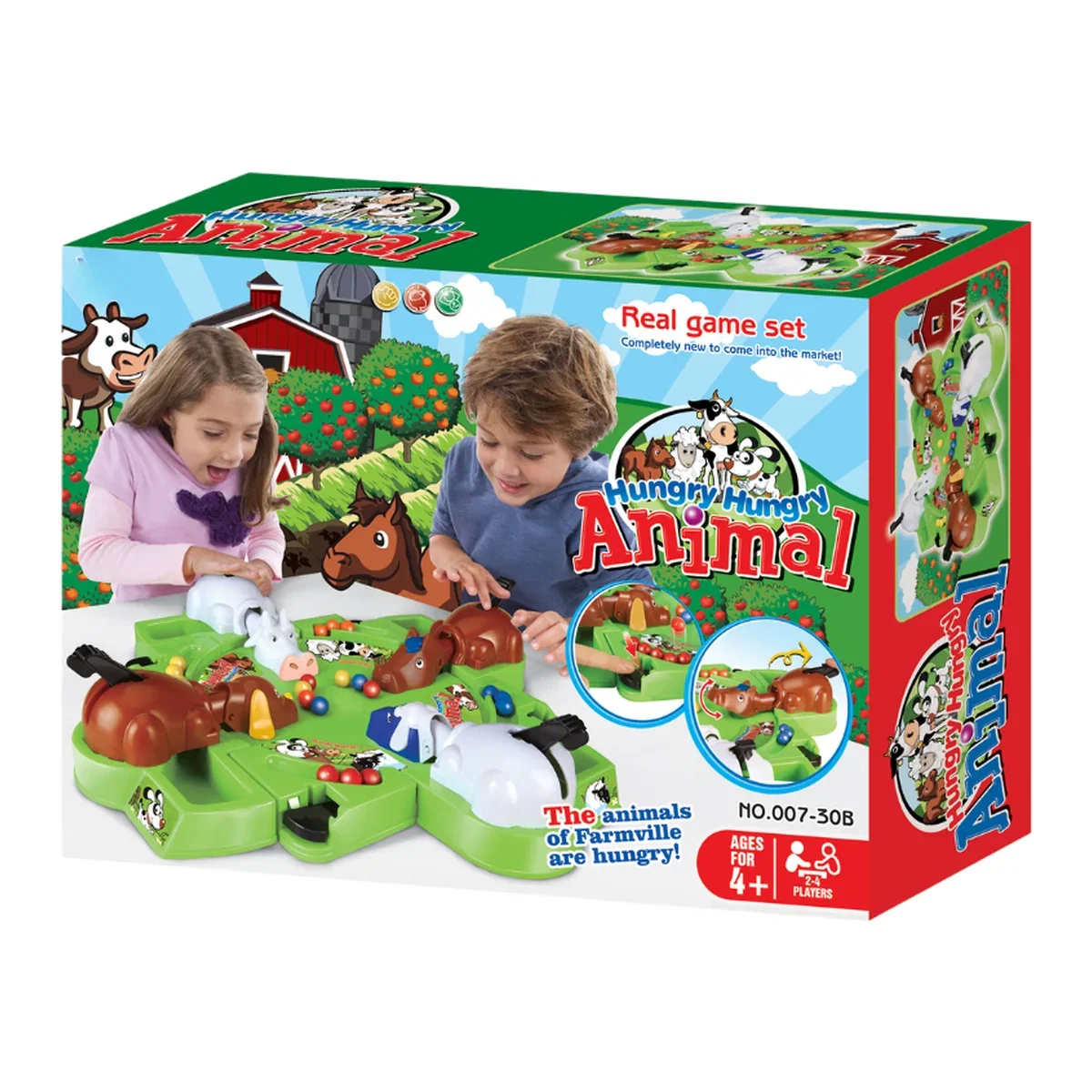 Joc - Animalute mancacioase de la ferma Bufnitel 4 ani [1]