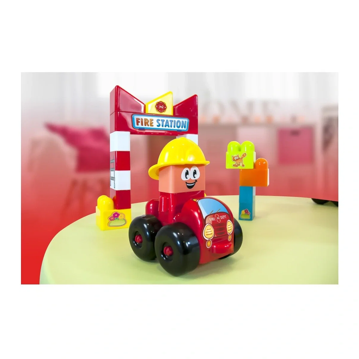 Joc constructii tematic Statie pompieri - Miniland [2]