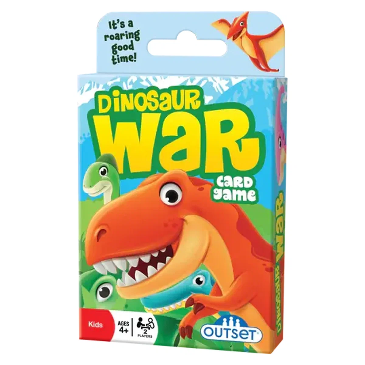 Jocuri de societate - Joc de carti - Razboiul dinozaurilor Outset 4 ani+