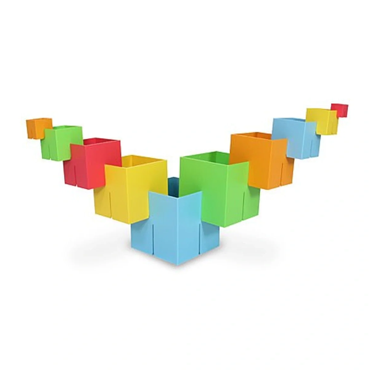 Joc de constructie Cuburi DADO Original Fat Brain Toys [4]