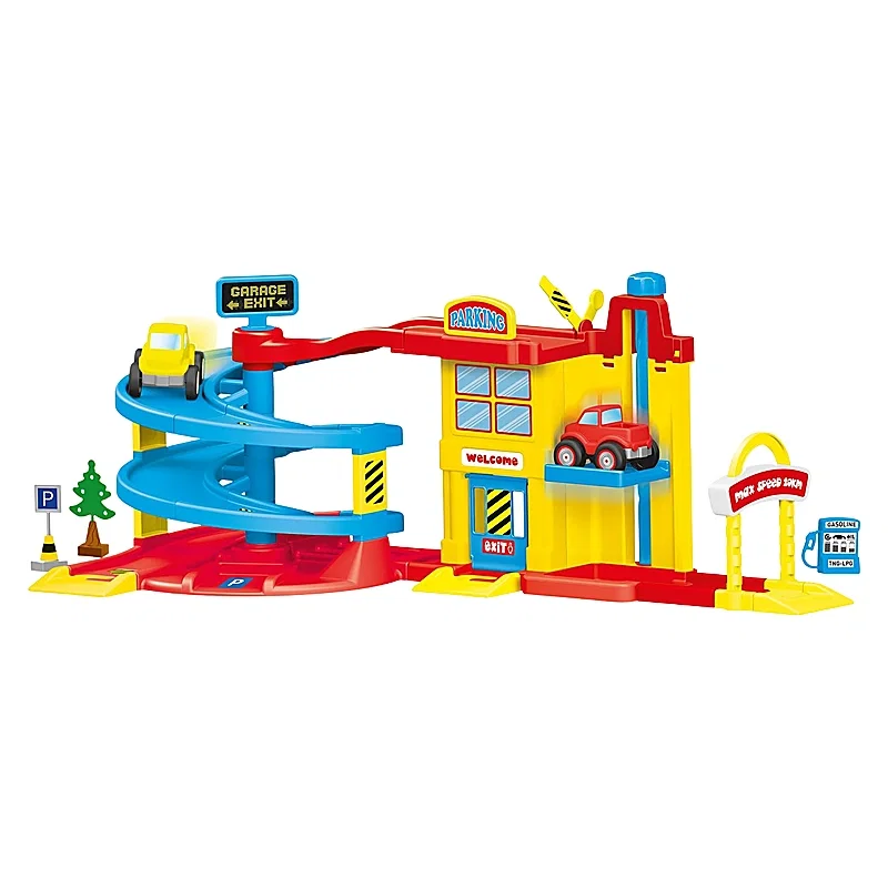 Joc de constructie- Garaj (40 piese) DOLU 18 luni+ [1]