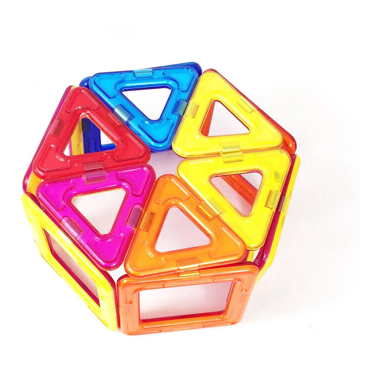 Joc de constructie magnetic - 14 piese MAGPLAYER 10 ani [2]