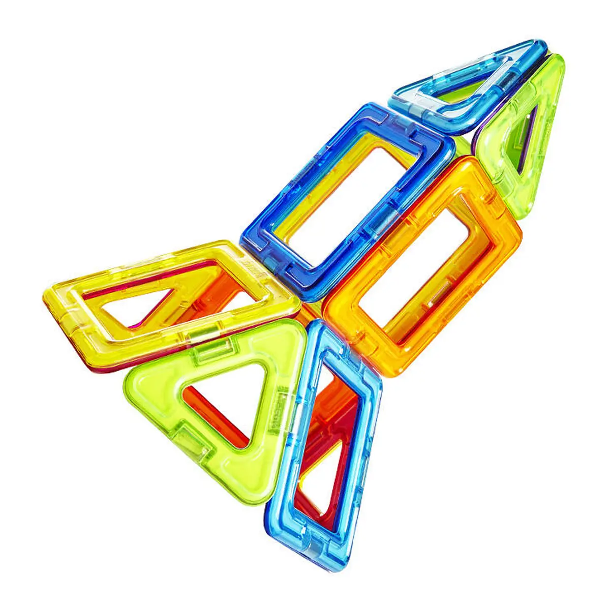 Joc de constructie magnetic - 14 piese MAGPLAYER 10 ani [1]