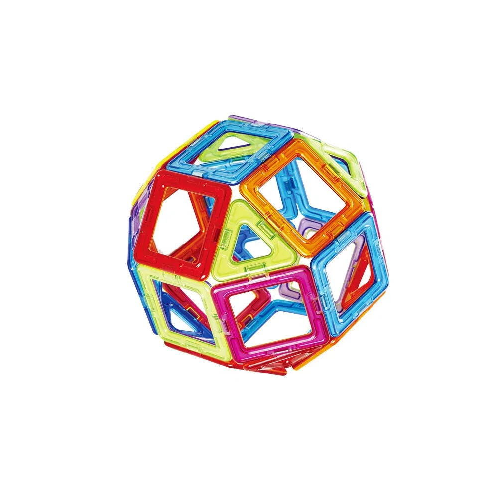 Joc de constructie magnetic - 30 piese MAGPLAYER 10 ani [2]
