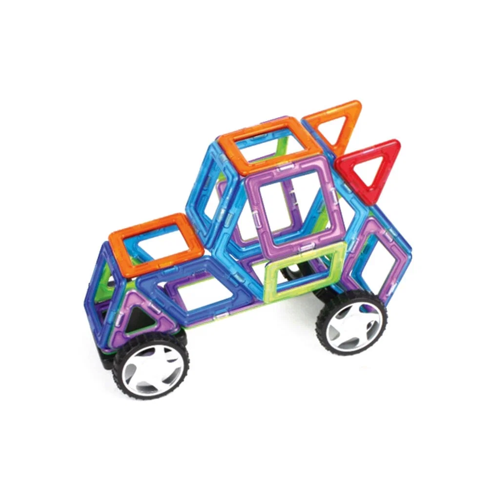 Joc de constructie magnetic - 48 piese MAGPLAYER 10 ani [2]