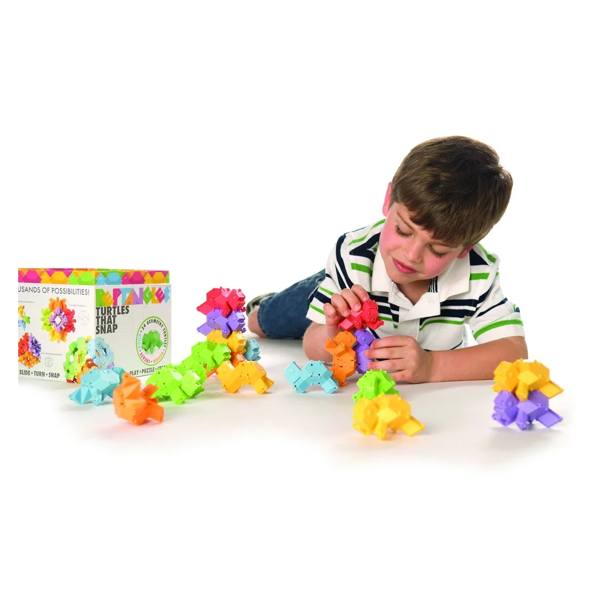 Joc de constructie Testoasele - Fat Brain Toys [11]