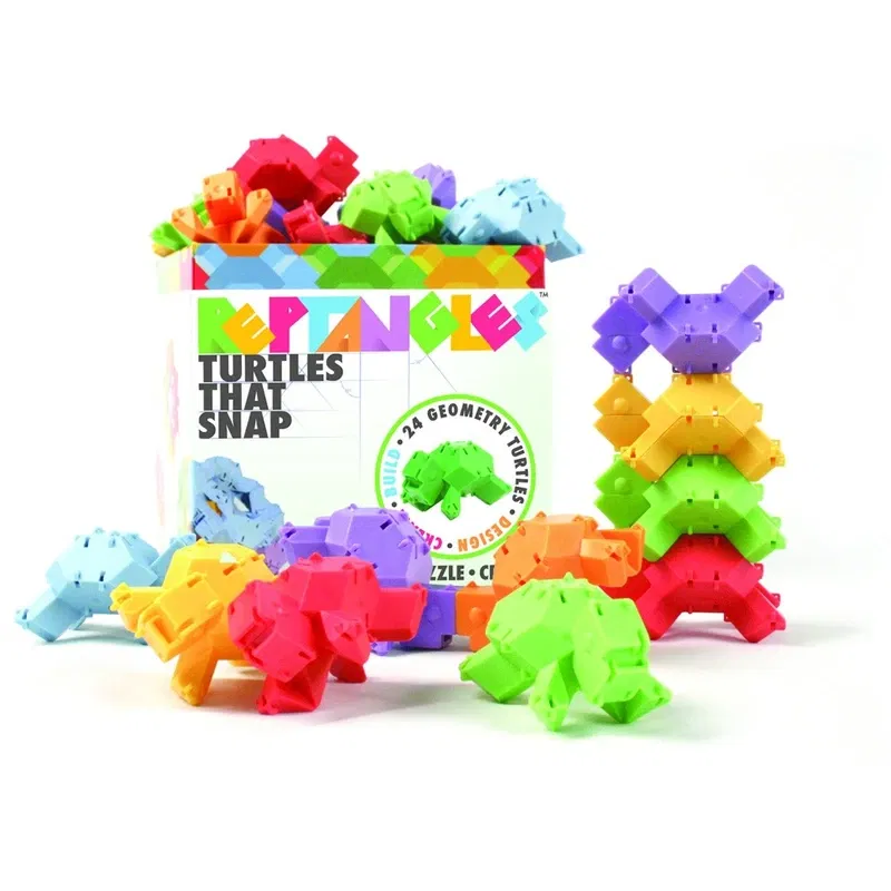 Iq Games - Joc de constructie Testoasele - Fat Brain Toys