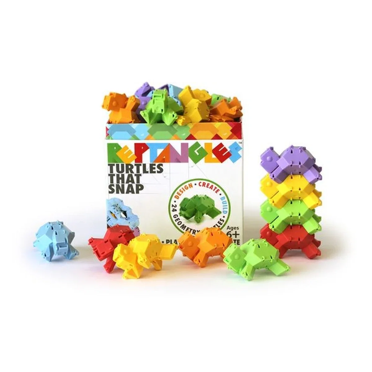 Joc de constructie Testoasele - Fat Brain Toys [9]