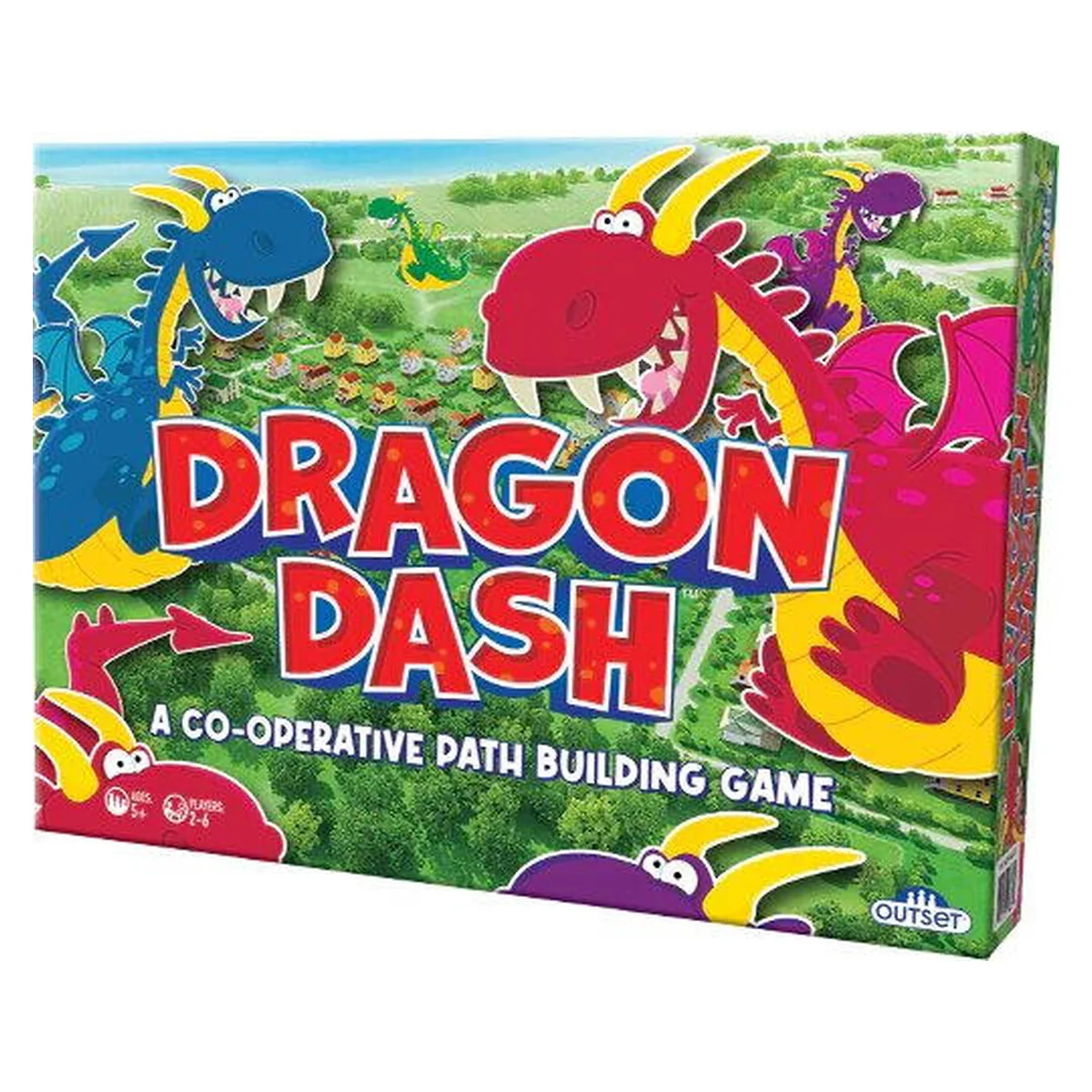 Jocuri de societate - Joc de cooperare - Fereste-te de dragoni Outset 5 ani+
