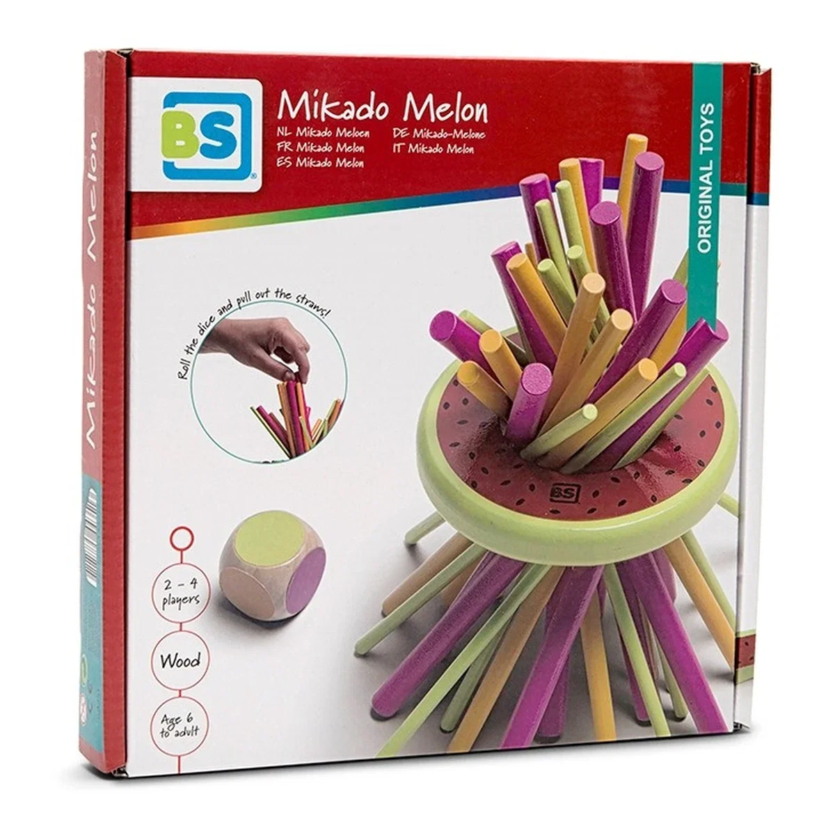 Joc de coordonare Mikado Melon Buitenspeel 6 ani + [1]