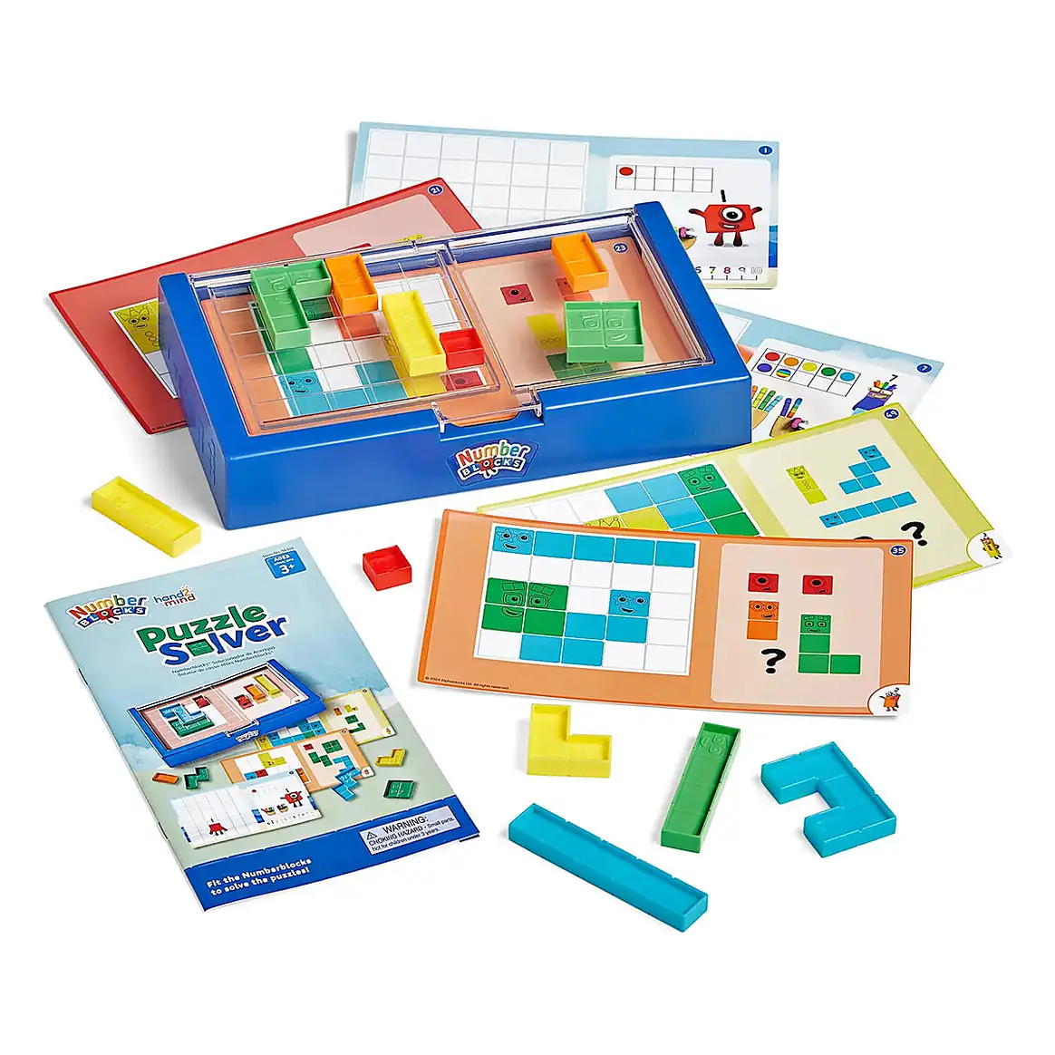 Joc de logica - Numberblocks® rezolva puzzle-uri Hand2Mind 3 ani+ [2]